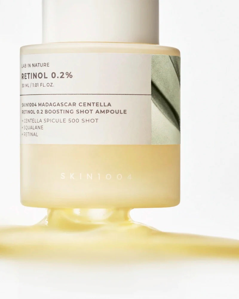 SKIN1004 Madagascar Centella Retinol 0.2 Boosting Shot Ampoule