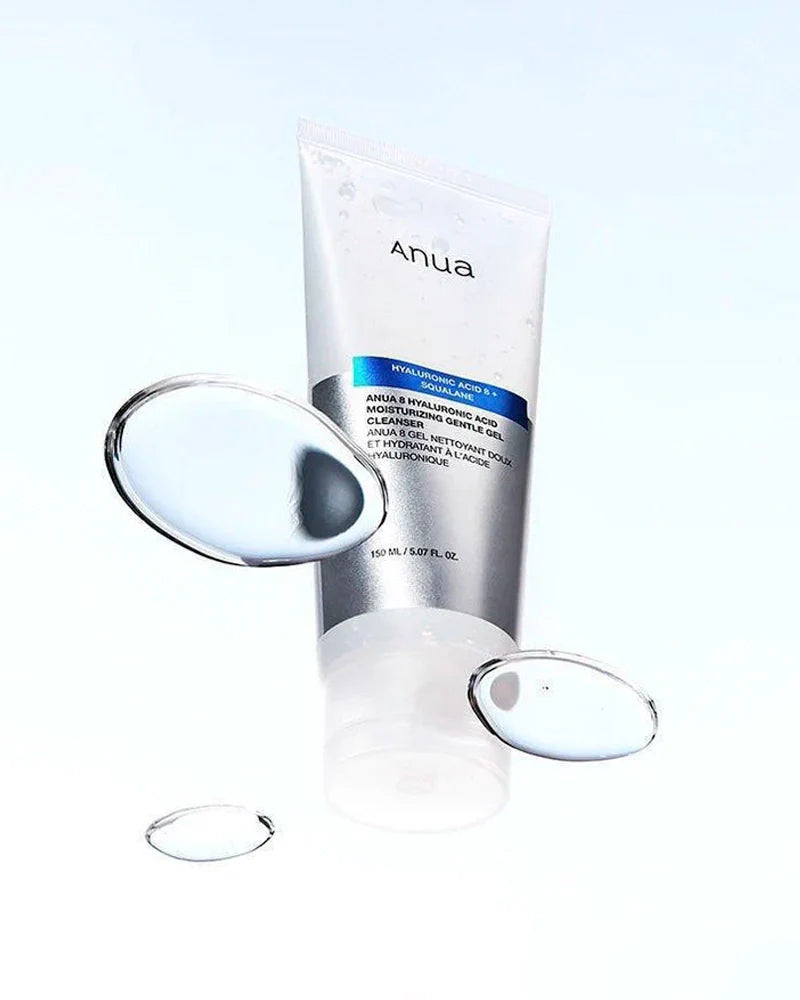 Anua 8 Hyaluronic Acid Moisturizing Gentle Gel Cleanser