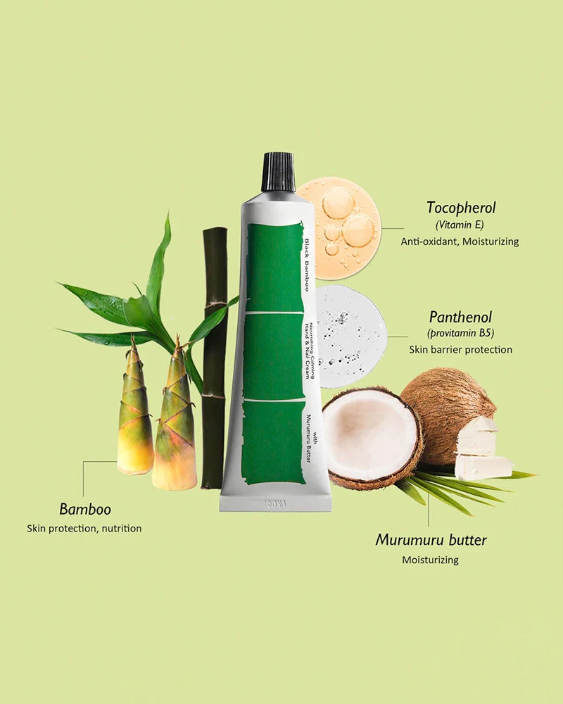 haruharu wonder Black Bamboo Nourishing Calming Hand & Nail Cream