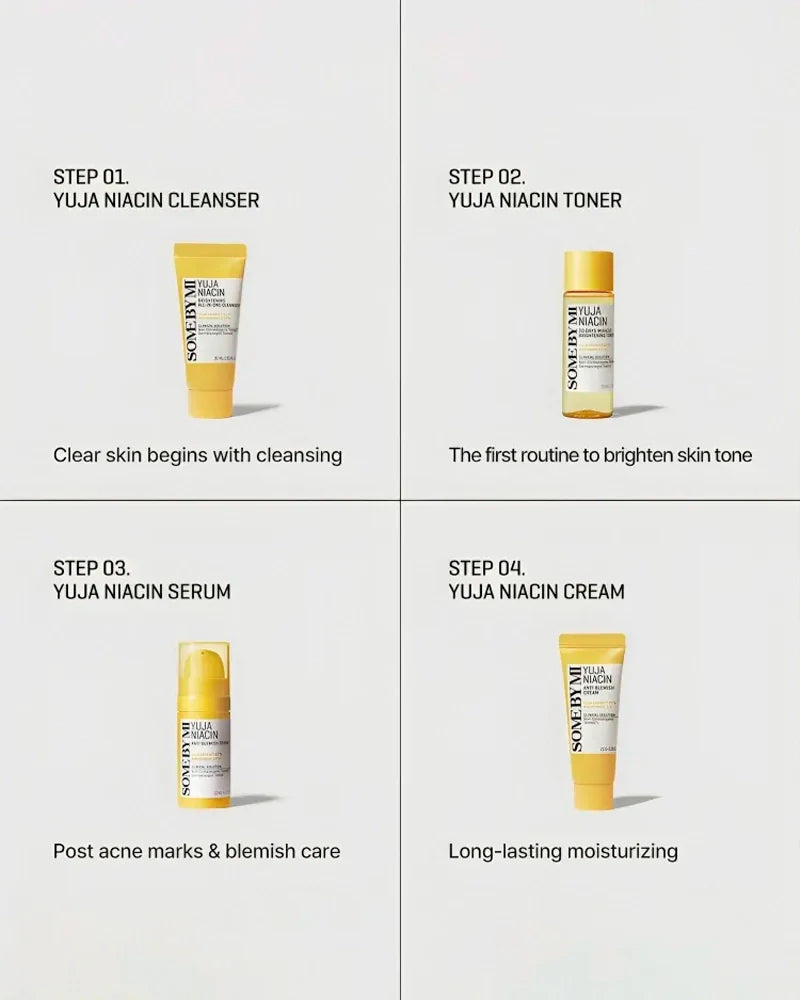 SOME BY MI Yuja Niacin Anti Blemish Starter Kit